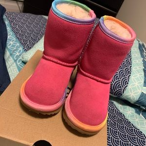 Ugg Classic Short Rainbow Boot